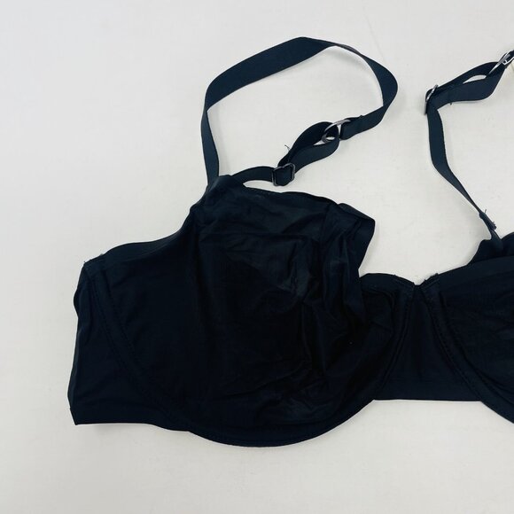 Aerie Smoothez Womens 36D Microfiber Full Coverage Underwire Bra in Black 2020 - Picture 2 of 9